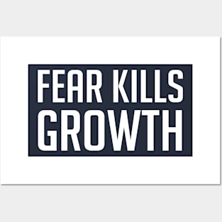 Fear Kills Growth | Garyvee Posters and Art